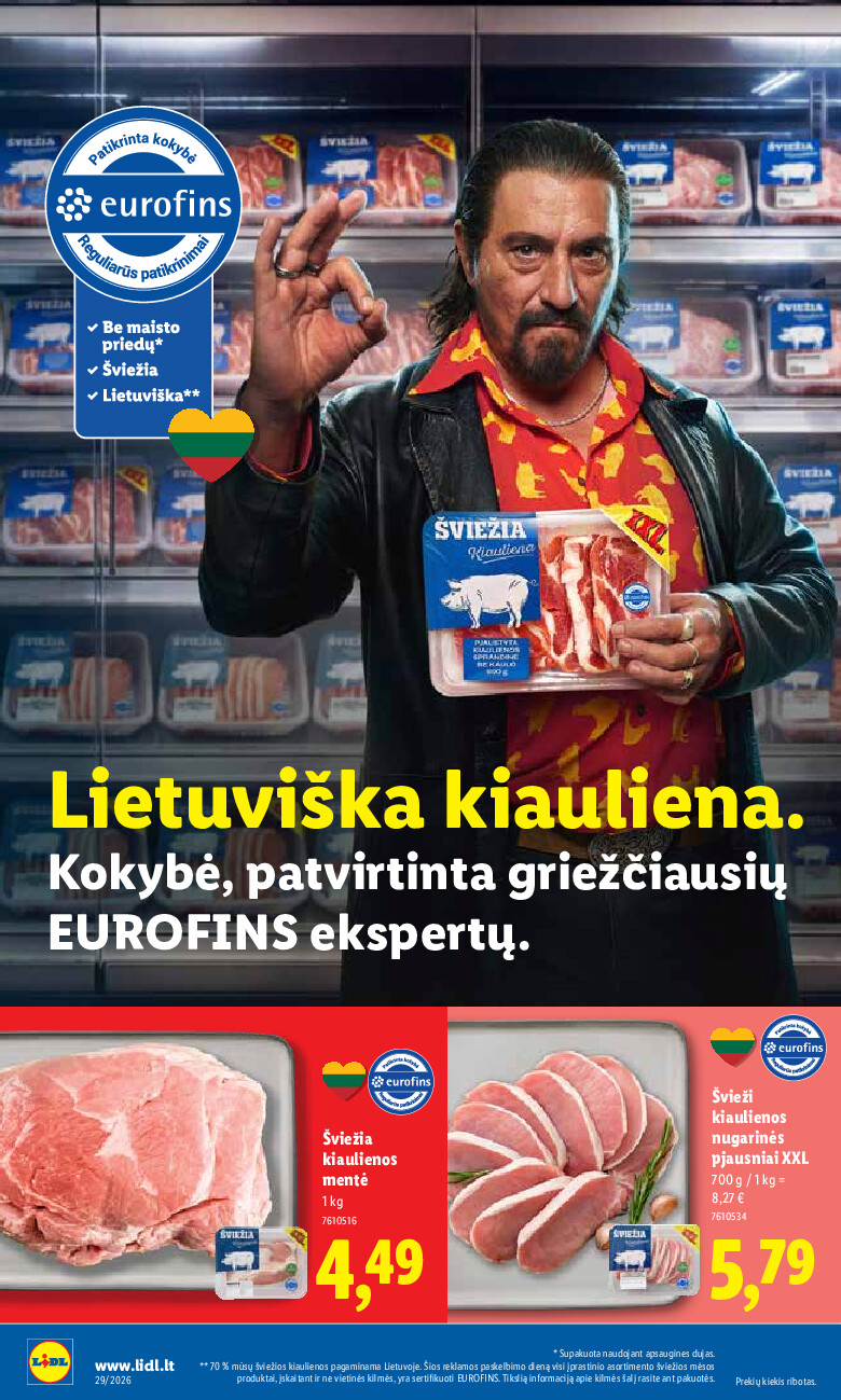 lidl - MAISTO PREKIŲ PASIŪLYMAI (2026-07-13 - 2026-07-19) - page: 10