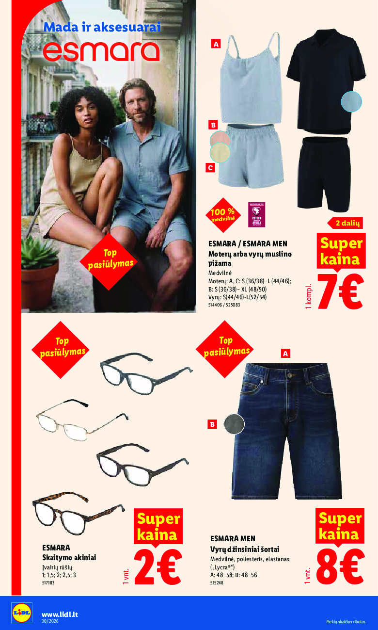 lidl - NE MAISTO PREKIŲ PASIŪLYMAI (2026-07-20 - 2026-07-26) - page: 2