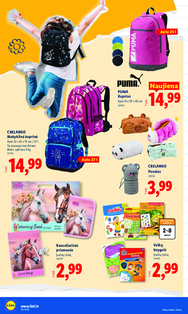 lidl - NE MAISTO PREKIŲ PASIŪLYMAI (2026-07-20 - 2026-07-26) - page: 12