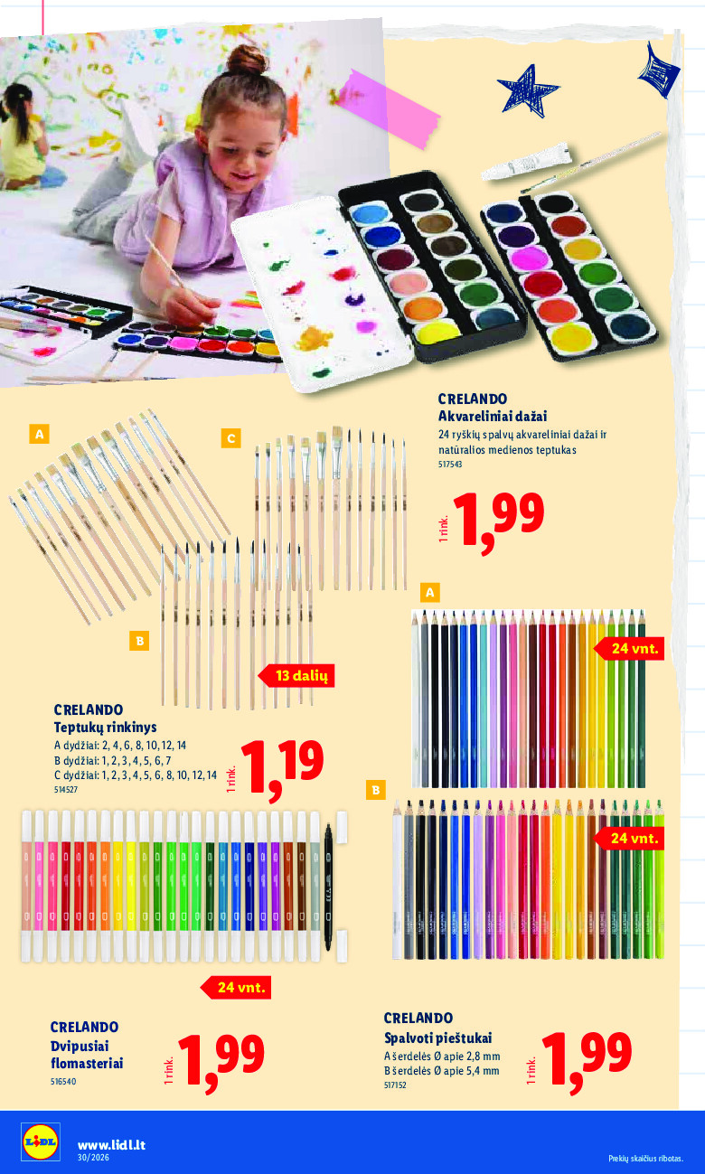 lidl - NE MAISTO PREKIŲ PASIŪLYMAI (2026-07-20 - 2026-07-26) - page: 16