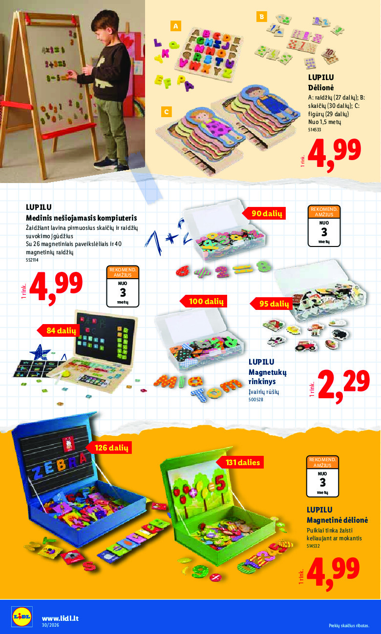 lidl - NE MAISTO PREKIŲ PASIŪLYMAI (2026-07-20 - 2026-07-26) - page: 18