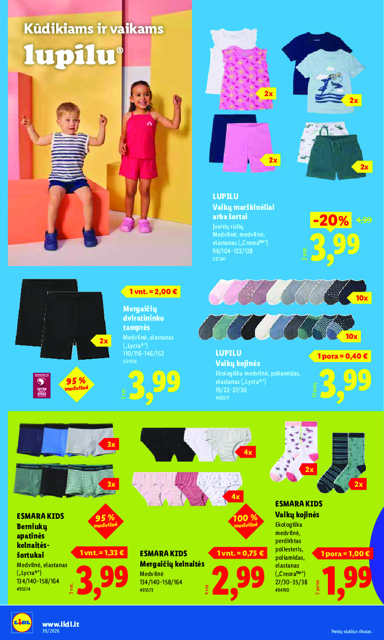 lidl - NE MAISTO PREKIŲ PASIŪLYMAI (2026-07-20 - 2026-07-26) - page: 20