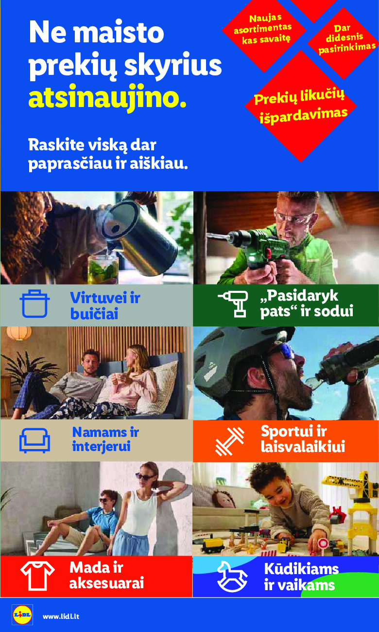 lidl - NE MAISTO PREKIŲ PASIŪLYMAI (2026-07-20 - 2026-07-26) - page: 25