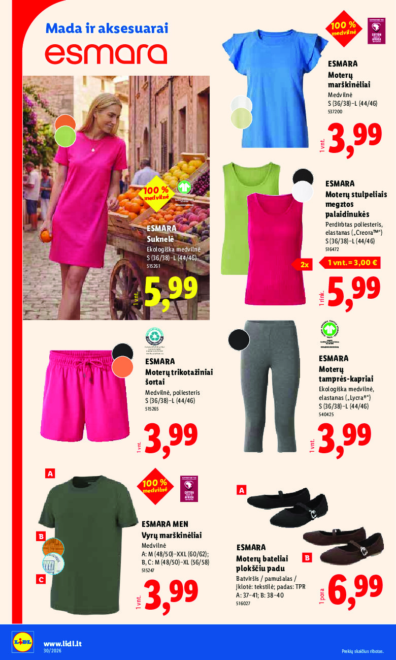 lidl - NE MAISTO PREKIŲ PASIŪLYMAI (2026-07-20 - 2026-07-26) - page: 4