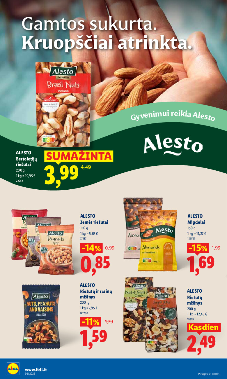 lidl - MAISTO PREKIŲ PASIŪLYMAI (2026-07-20 - 2026-07-26) - page: 12