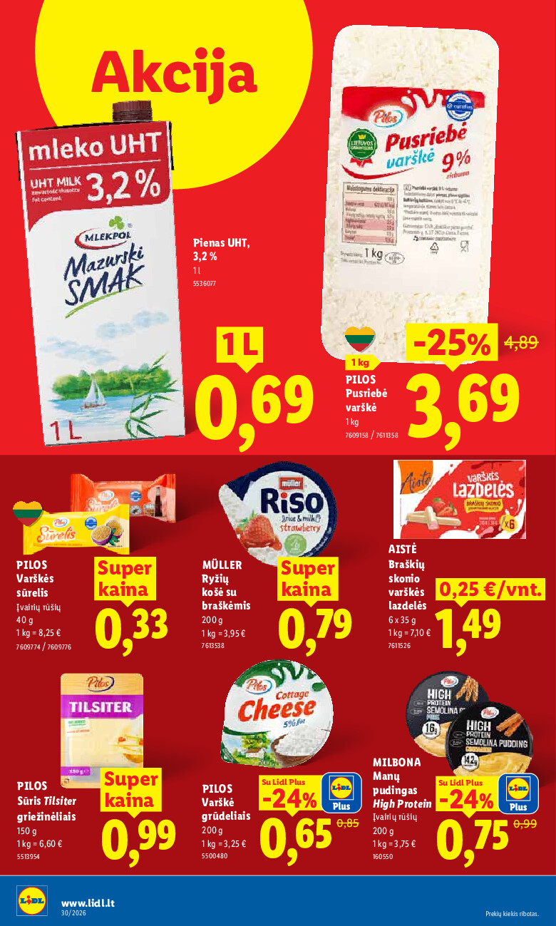 lidl - MAISTO PREKIŲ PASIŪLYMAI (2026-07-20 - 2026-07-26) - page: 18