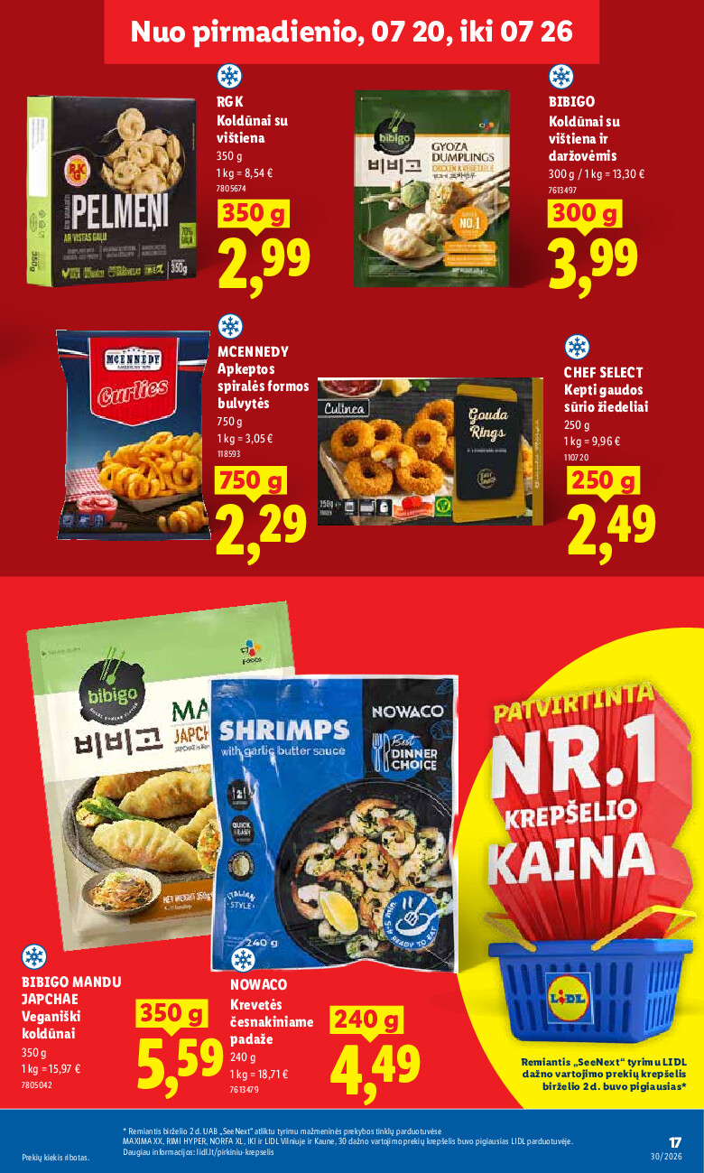 lidl - MAISTO PREKIŲ PASIŪLYMAI (2026-07-20 - 2026-07-26) - page: 25