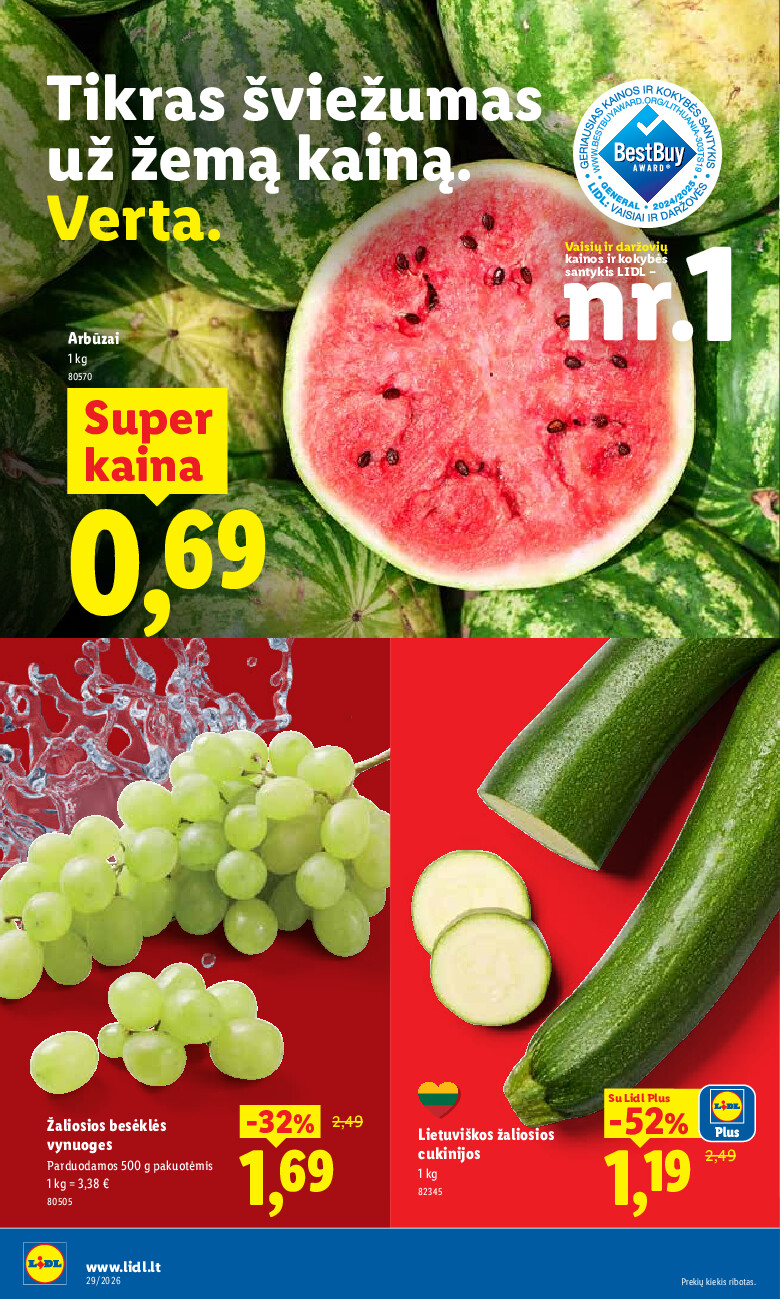 lidl - MAISTO PREKIŲ PASIŪLYMAI (2026-07-20 - 2026-07-26) - page: 42