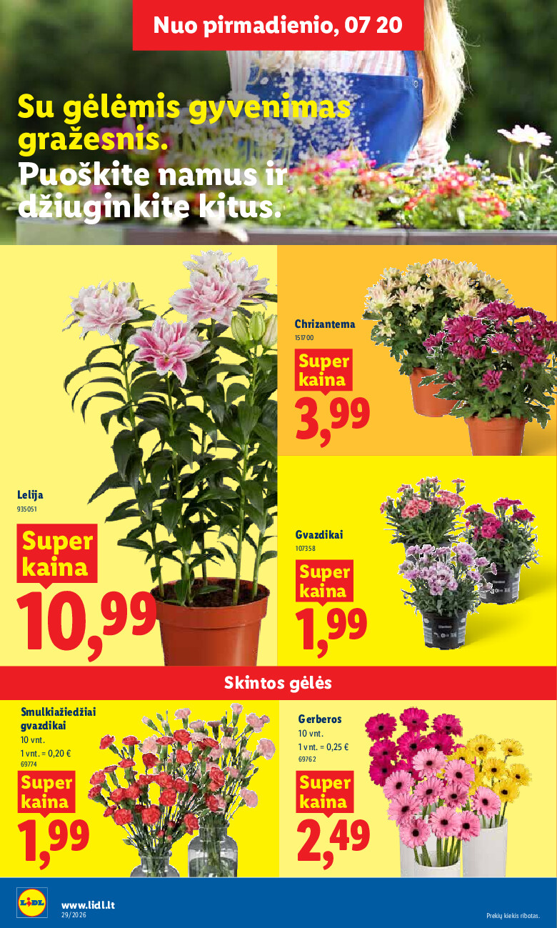 lidl - MAISTO PREKIŲ PASIŪLYMAI (2026-07-20 - 2026-07-26) - page: 8