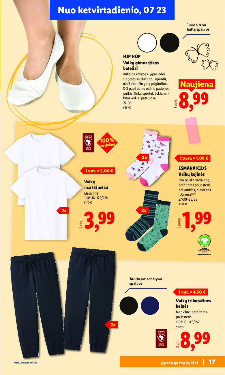 lidl - Atgal į mokyklą (2026-07-20 - 2026-09-06) - page: 17