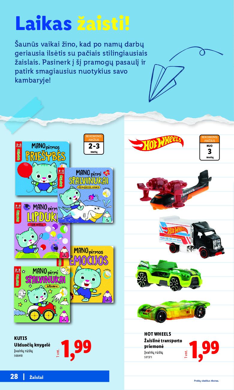 lidl - Atgal į mokyklą (2026-07-20 - 2026-09-06) - page: 28