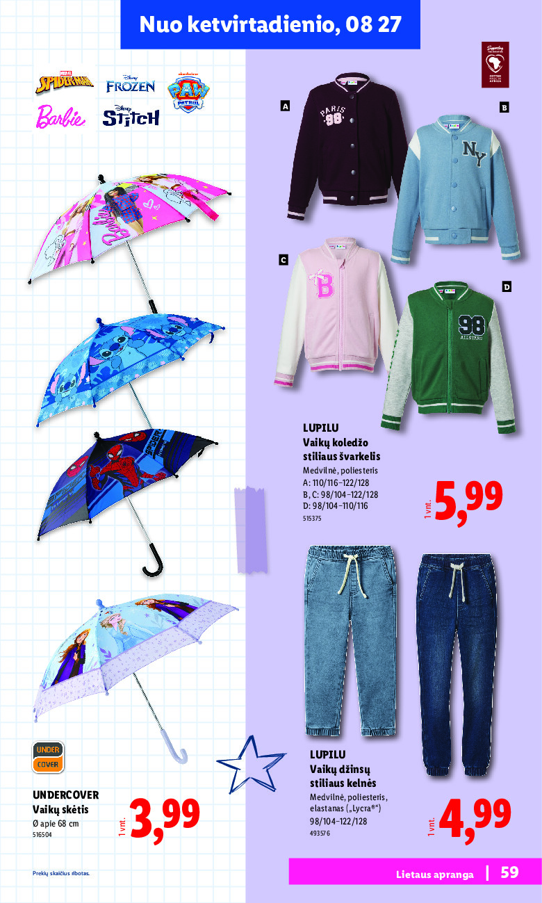 lidl - Atgal į mokyklą (2026-07-20 - 2026-09-06) - page: 59