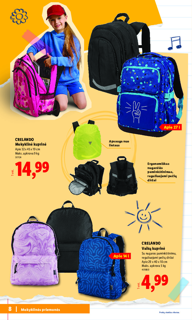 lidl - Atgal į mokyklą (2026-07-20 - 2026-09-06) - page: 8