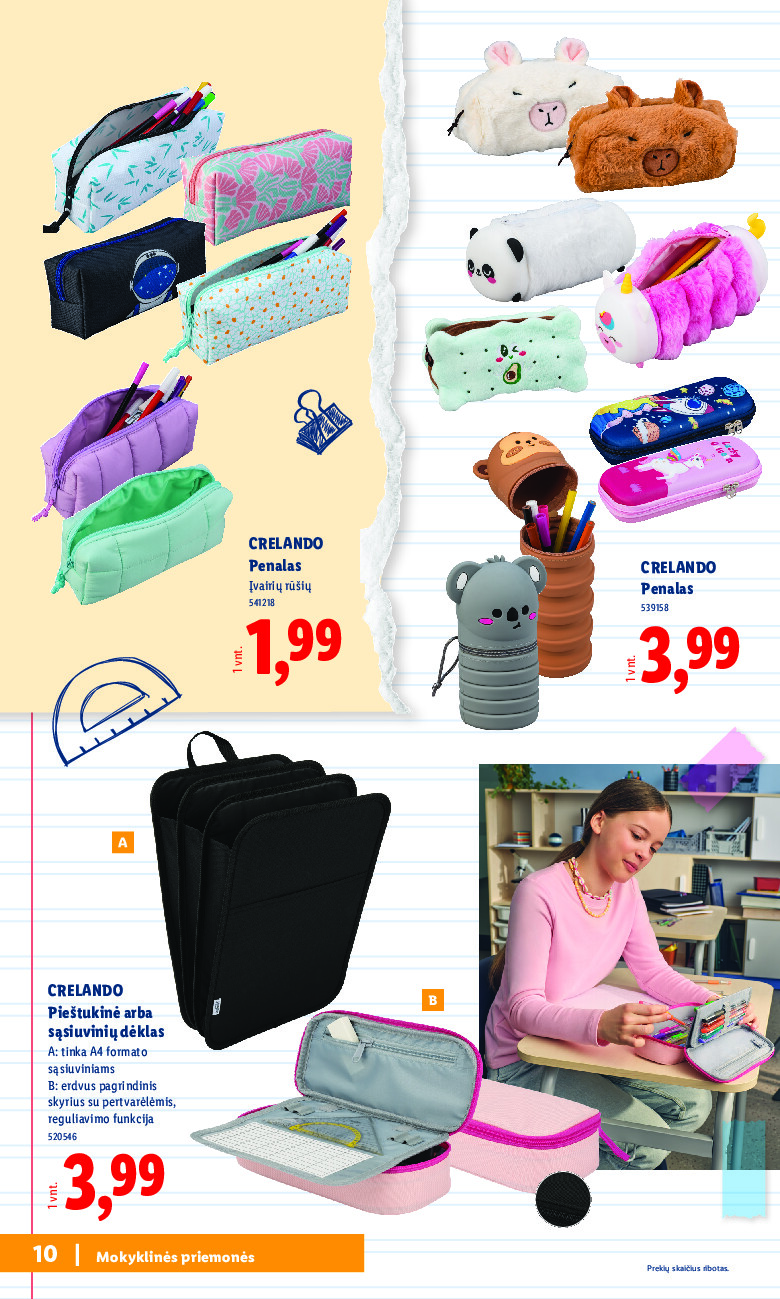 lidl - Atgal į mokyklą (2026-07-20 - 2026-09-06) - page: 10