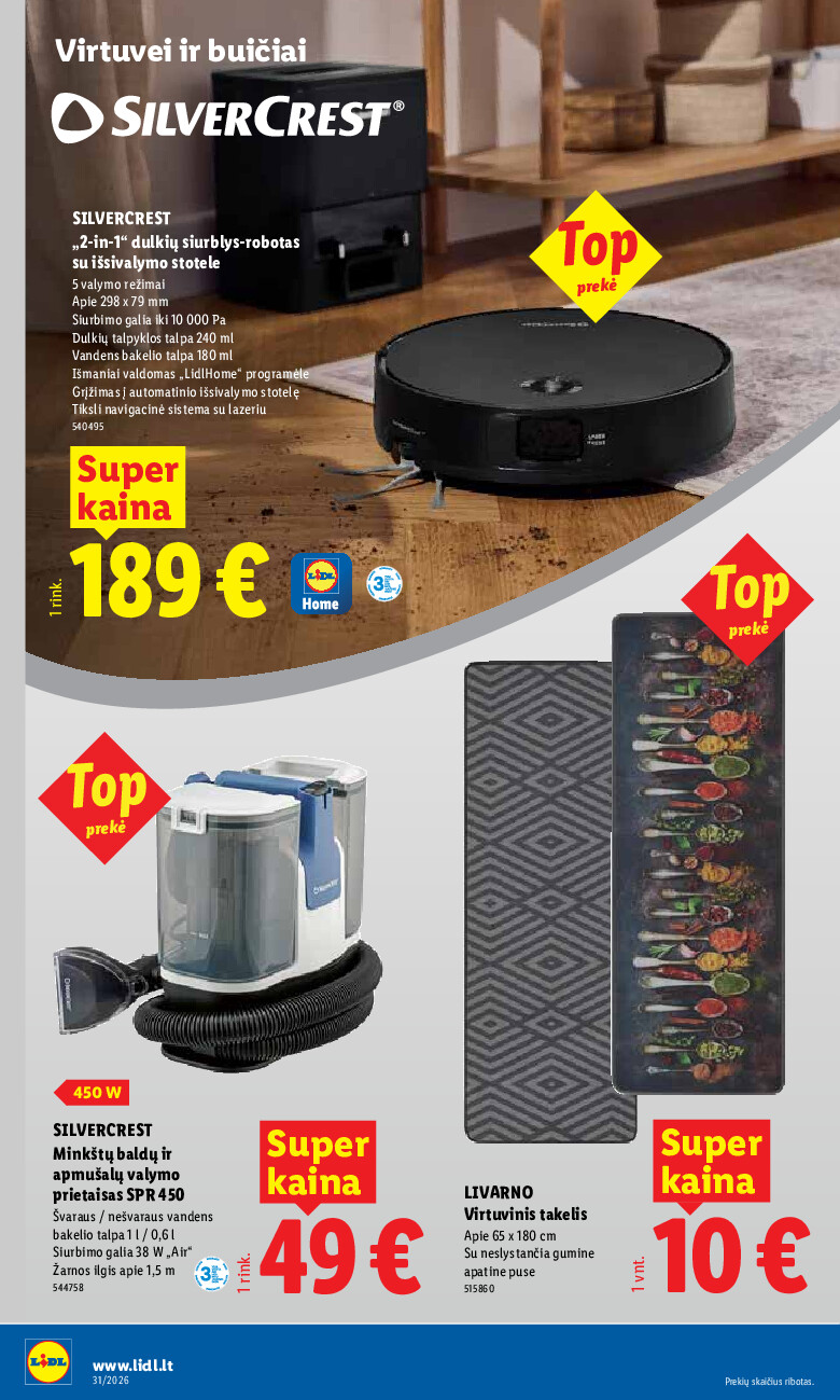 lidl - NE MAISTO PREKIŲ PASIŪLYMAI (2026-07-27 - 2026-08-02) - page: 2