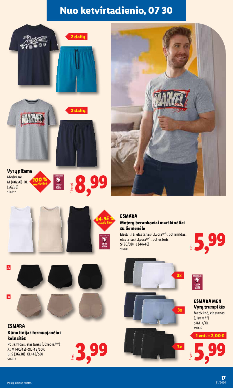 lidl - NE MAISTO PREKIŲ PASIŪLYMAI (2026-07-27 - 2026-08-02) - page: 17