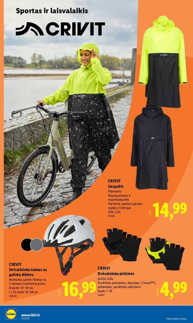 lidl - NE MAISTO PREKIŲ PASIŪLYMAI (2026-07-27 - 2026-08-02) - page: 6