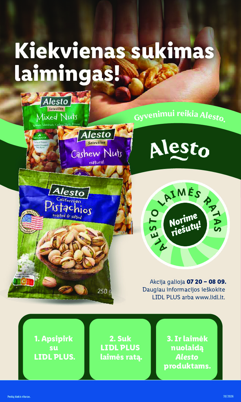 lidl - MAISTO PREKIŲ PASIŪLYMAI (2026-07-27 - 2026-08-02) - page: 15