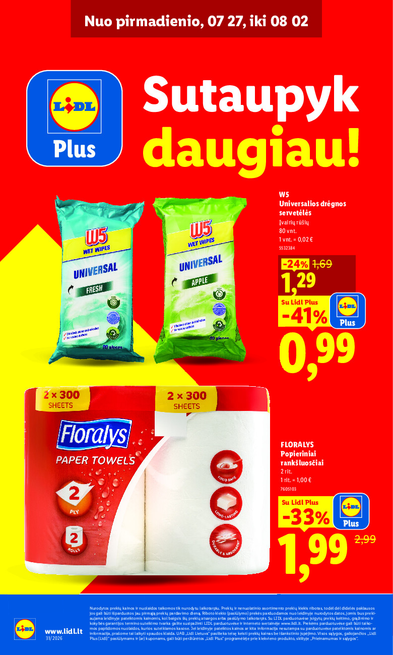 lidl - MAISTO PREKIŲ PASIŪLYMAI (2026-07-27 - 2026-08-02) - page: 4