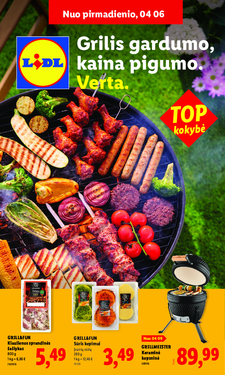 lidl - Grilio katalogas (2026-04-06 - 2026-08-31)