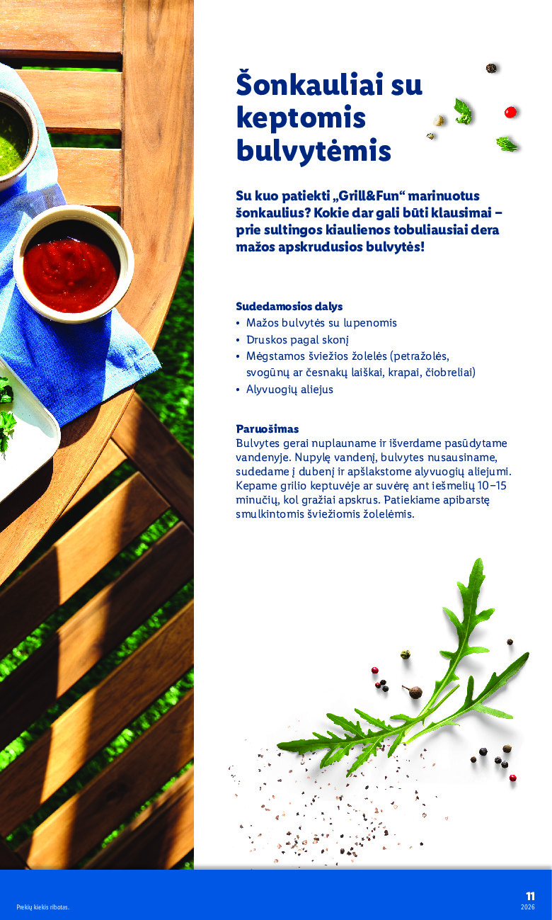 lidl - Grilio katalogas (2026-04-06 - 2026-08-31) - page: 11