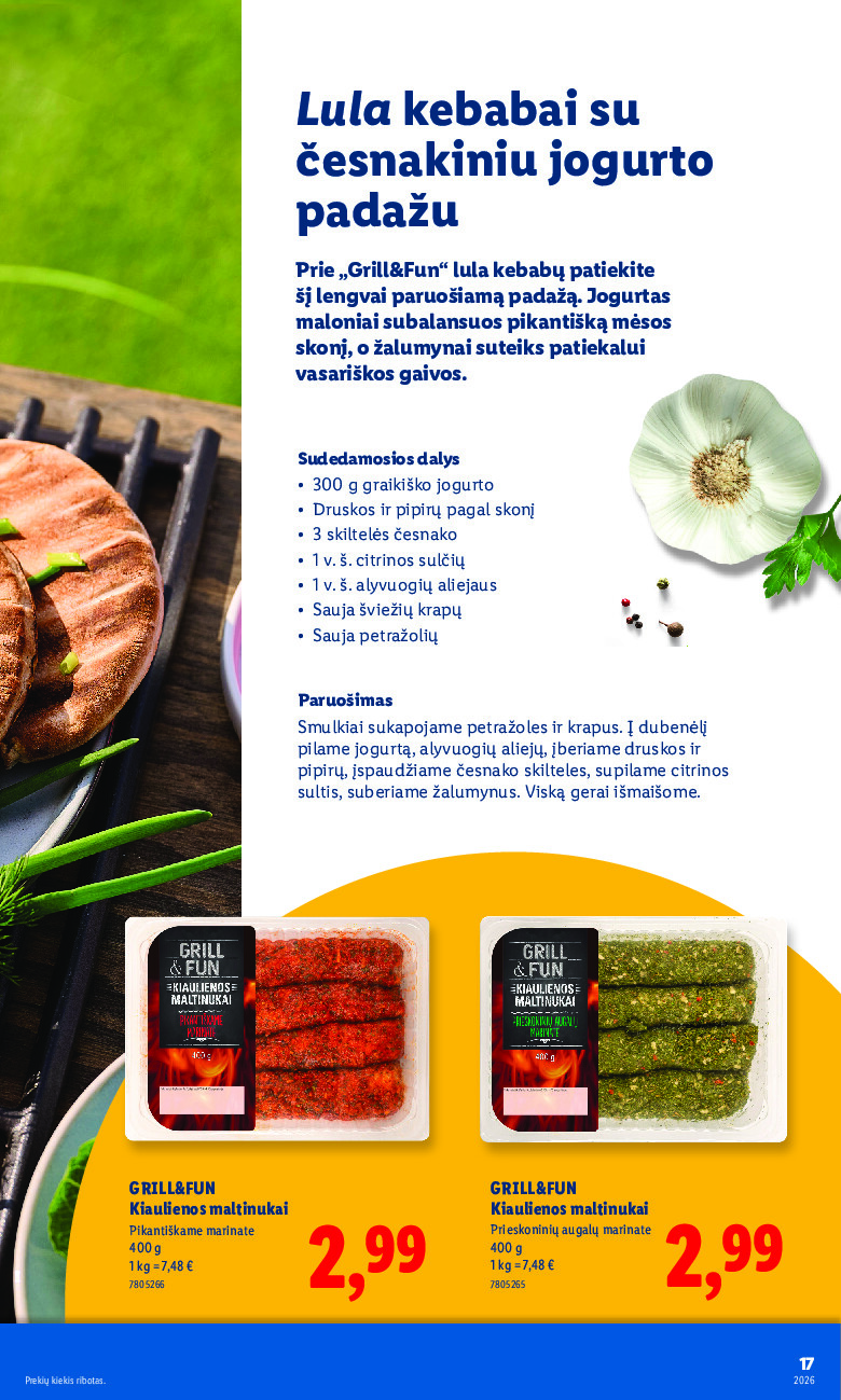 lidl - Grilio katalogas (2026-04-06 - 2026-08-31) - page: 17