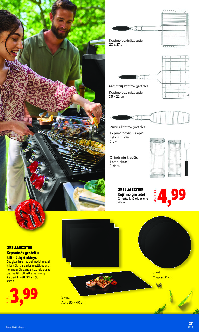 lidl - Grilio katalogas (2026-04-06 - 2026-08-31) - page: 27