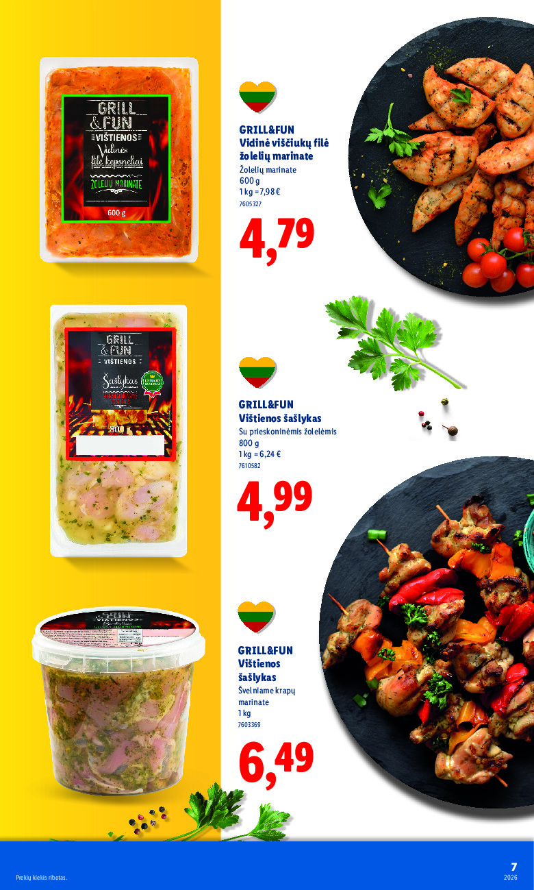 lidl - Grilio katalogas (2026-04-06 - 2026-08-31) - page: 7