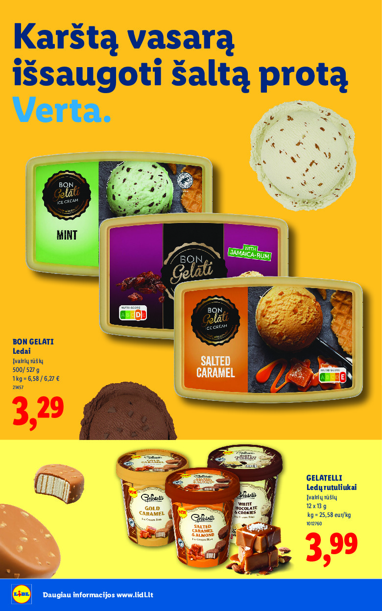 lidl - Daugiau ledų. Daugiau vasaros. (2026-06-08 - 2026-07-31) - page: 12