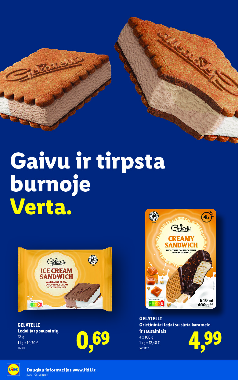 lidl - Daugiau ledų. Daugiau vasaros. (2026-06-08 - 2026-07-31) - page: 8