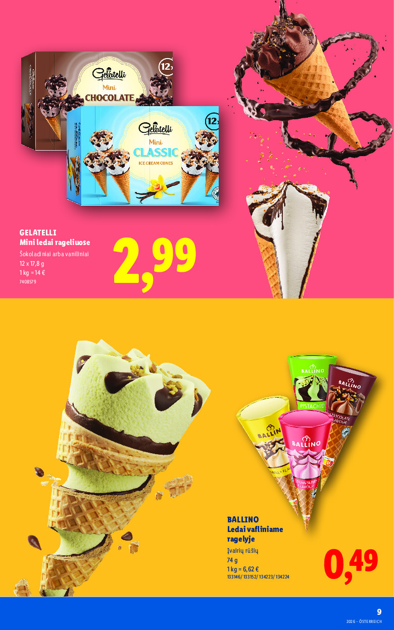 lidl - Daugiau ledų. Daugiau vasaros. (2026-06-08 - 2026-07-31) - page: 9