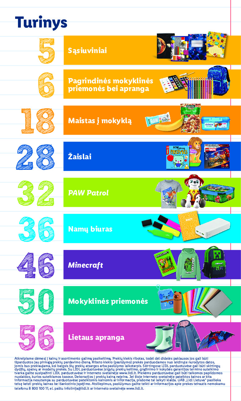 lidl - Atgal į mokyklą (2026-07-20 - 2026-09-06) - page: 3