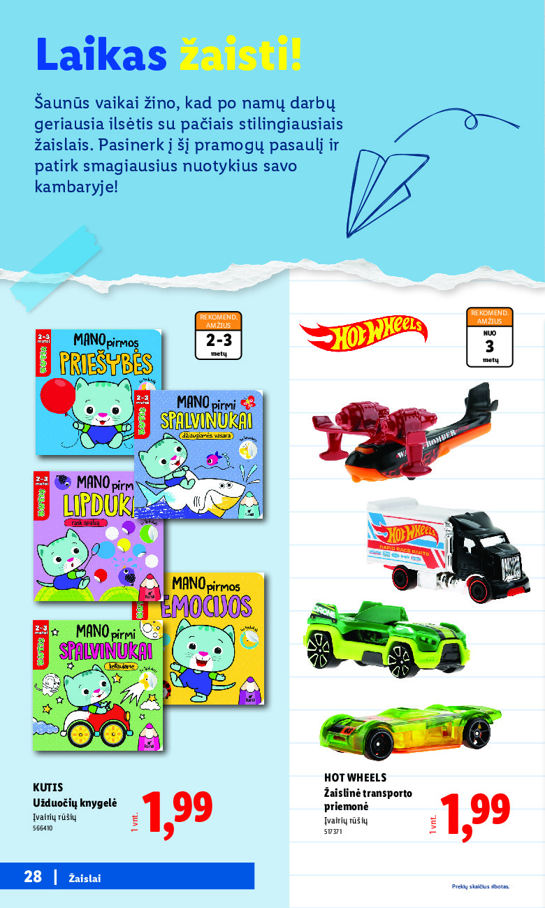 lidl - Atgal į mokyklą (2026-07-20 - 2026-09-06) - page: 28