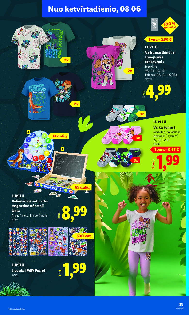 lidl - Atgal į mokyklą (2026-07-20 - 2026-09-06) - page: 33