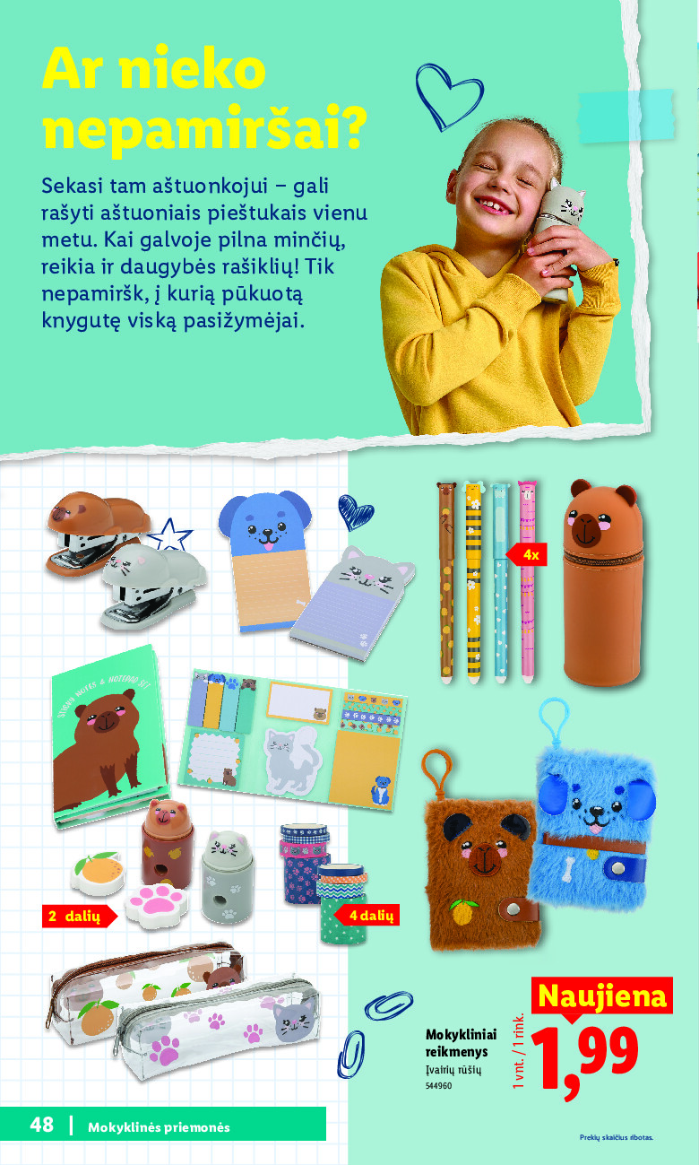 lidl - Atgal į mokyklą (2026-07-20 - 2026-09-06) - page: 48