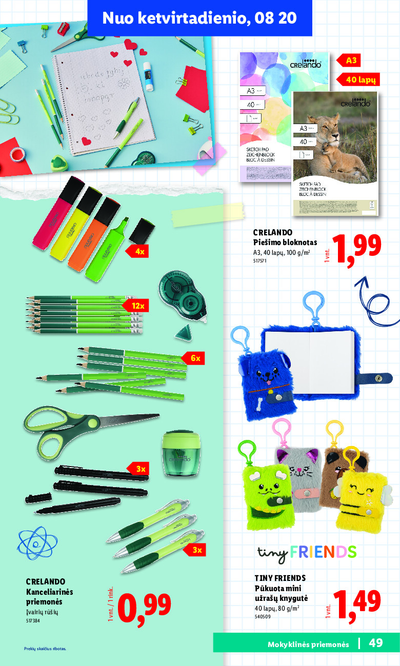lidl - Atgal į mokyklą (2026-07-20 - 2026-09-06) - page: 49