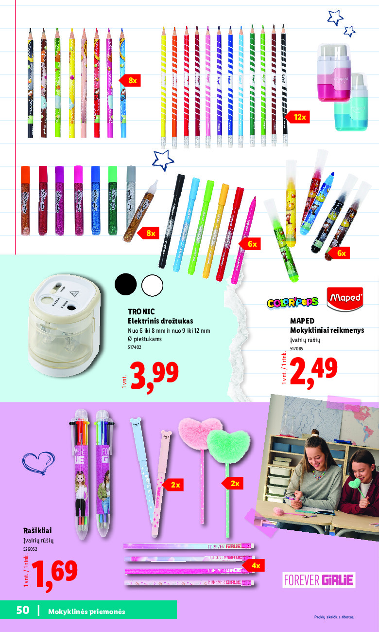 lidl - Atgal į mokyklą (2026-07-20 - 2026-09-06) - page: 50