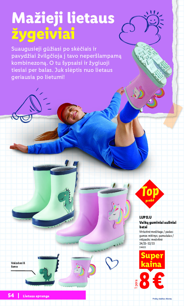lidl - Atgal į mokyklą (2026-07-20 - 2026-09-06) - page: 54