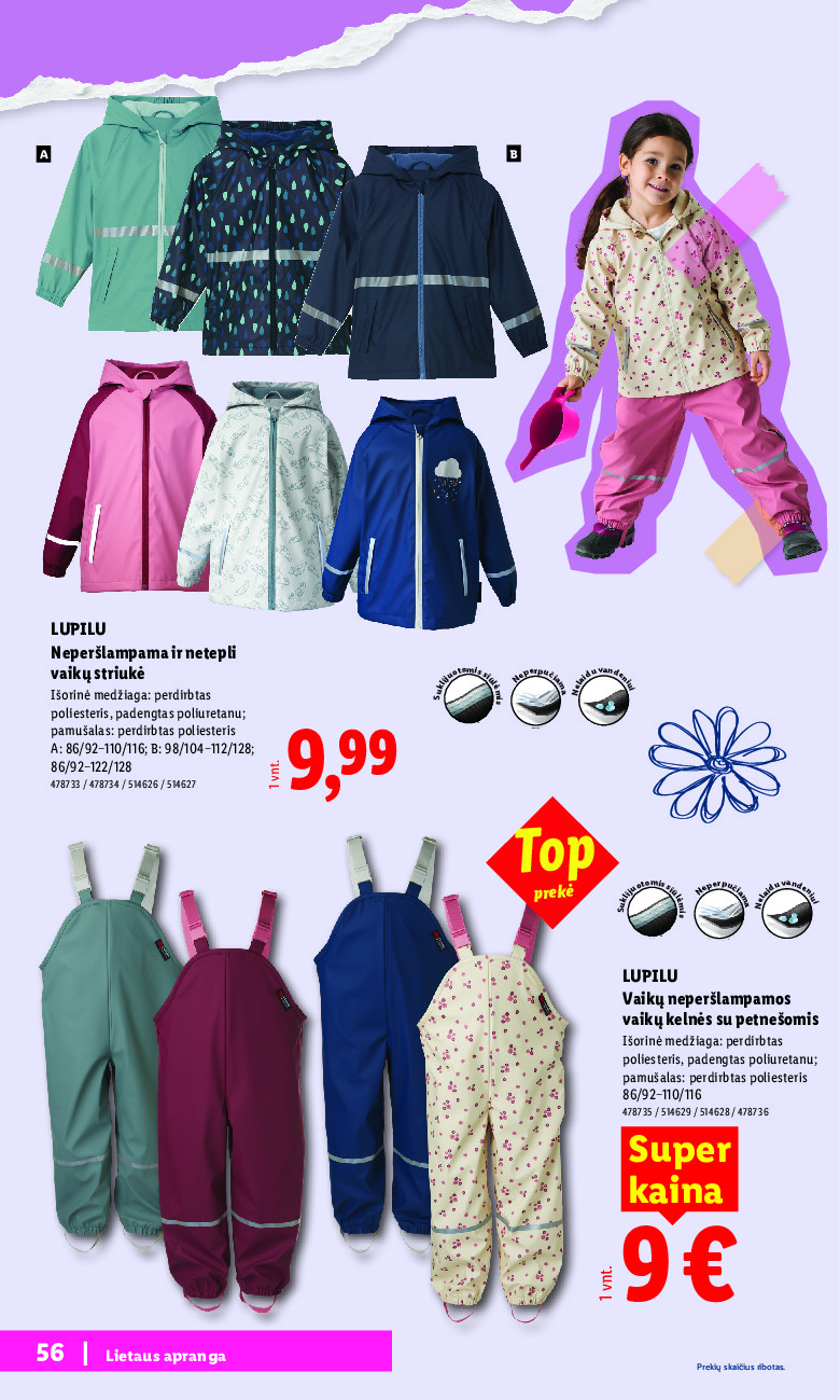 lidl - Atgal į mokyklą (2026-07-20 - 2026-09-06) - page: 56