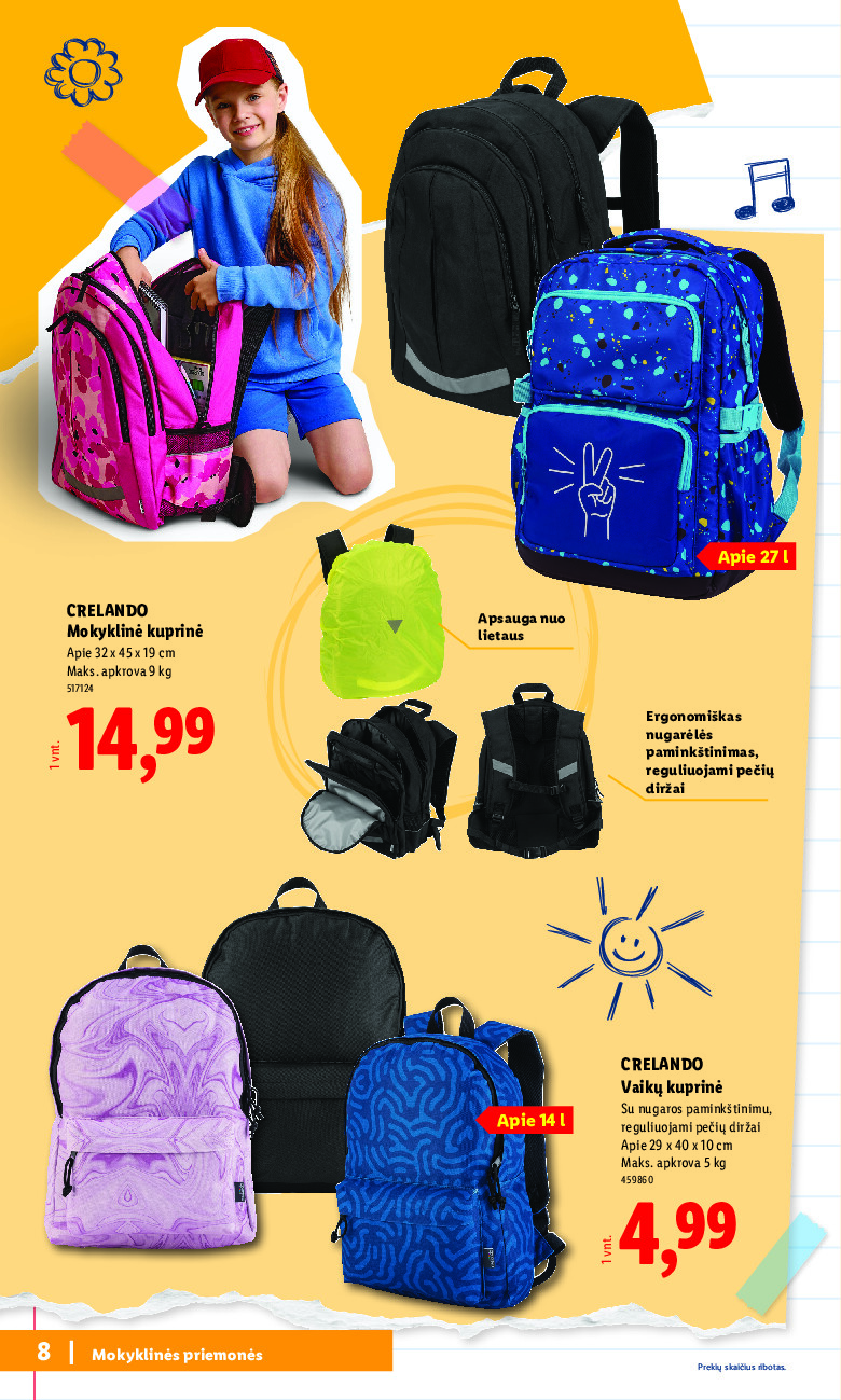 lidl - Atgal į mokyklą (2026-07-20 - 2026-09-06) - page: 8