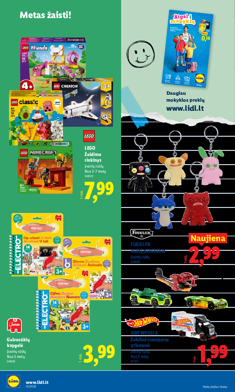 lidl - NE MAISTO PREKIŲ PASIŪLYMAI (2026-07-27 - 2026-08-02) - page: 18