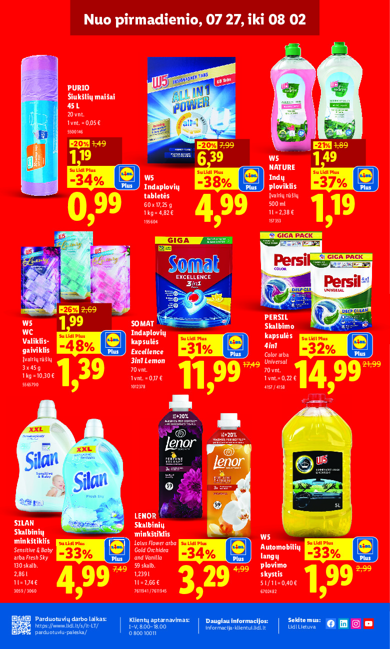 lidl - MAISTO PREKIŲ PASIŪLYMAI (2026-07-27 - 2026-08-02) - page: 5
