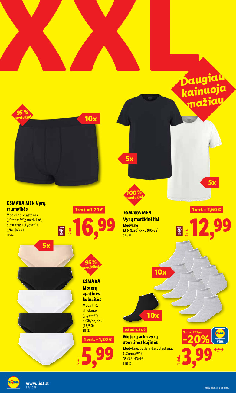lidl - NE MAISTO PREKIŲ PASIŪLYMAI (2026-08-03 - 2026-08-09) - page: 24