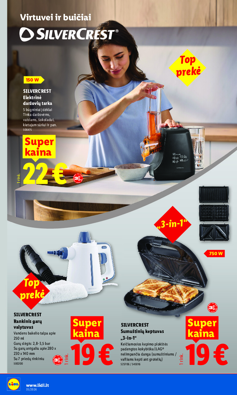 lidl - NE MAISTO PREKIŲ PASIŪLYMAI (2026-08-24 - 2026-08-30) - page: 2