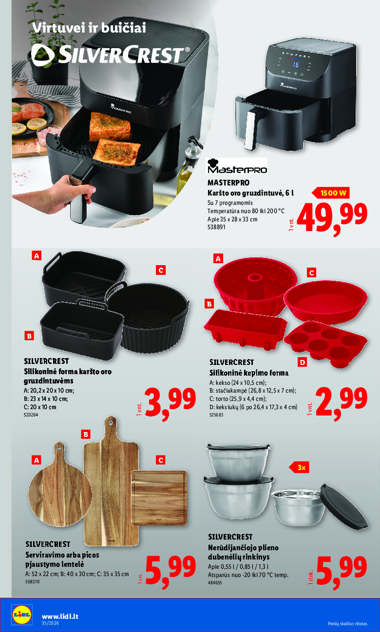 lidl - NE MAISTO PREKIŲ PASIŪLYMAI (2026-08-24 - 2026-08-30) - page: 4
