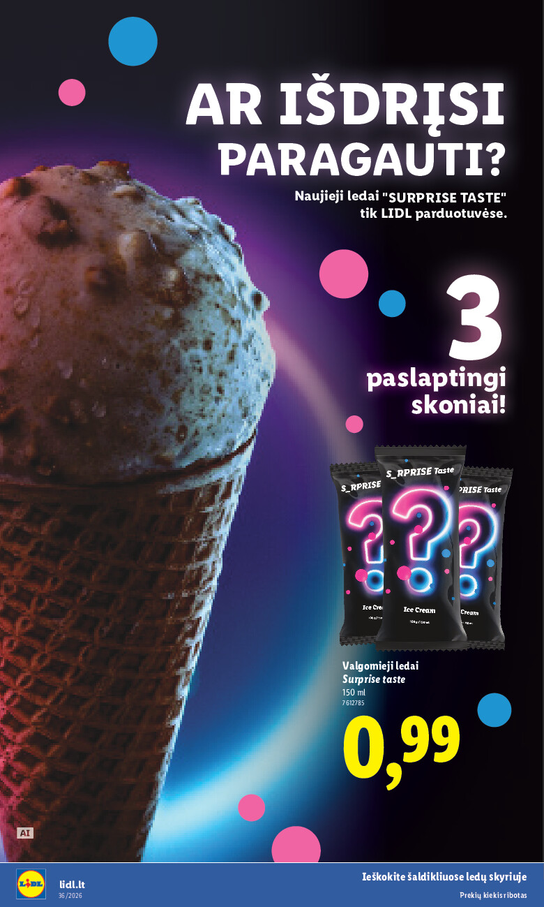 lidl - MAISTO PREKIŲ PASIŪLYMAI (2026-09-07 - 2026-09-13) - page: 10