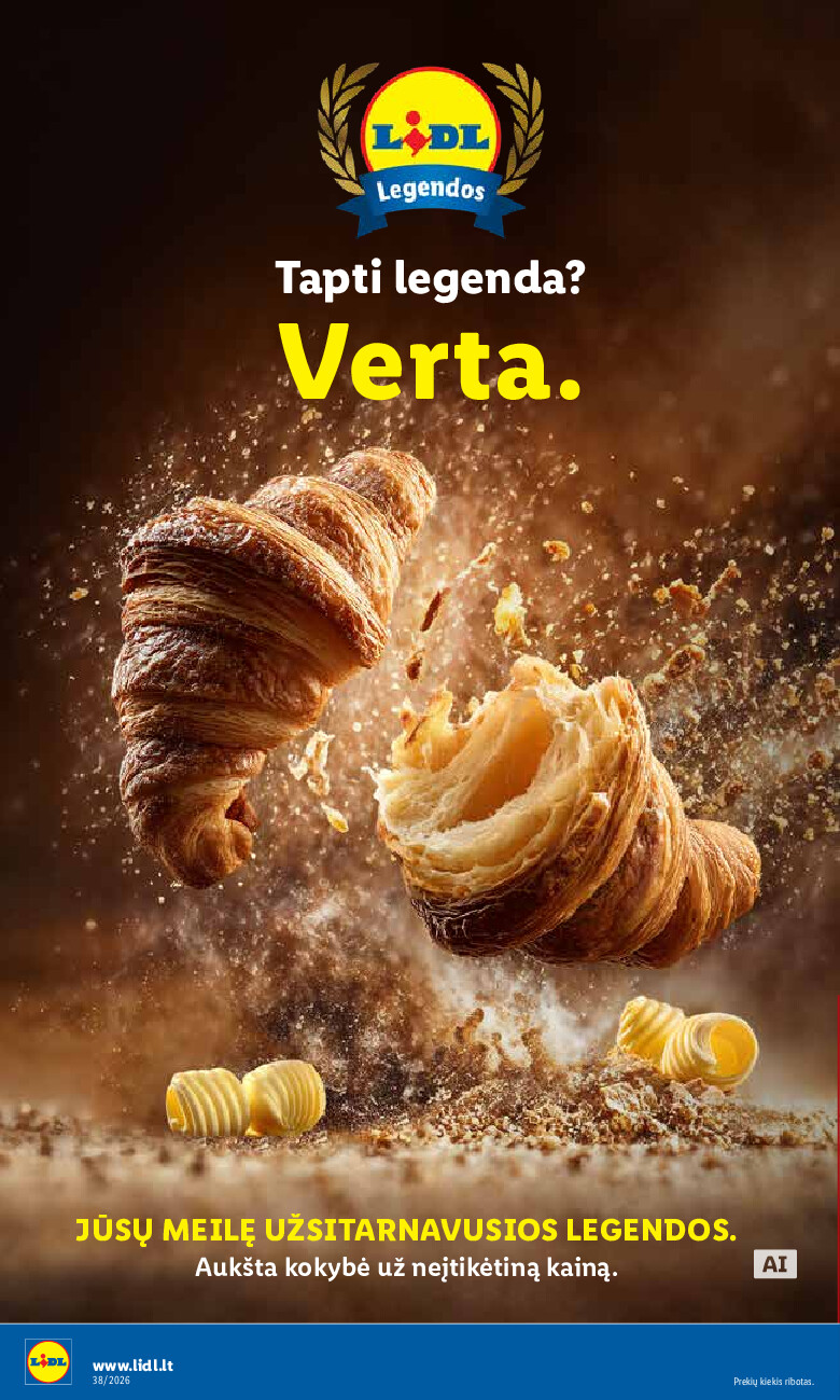 lidl - MAISTO PREKIŲ PASIŪLYMAI (2026-09-14 - 2026-09-20) - page: 32