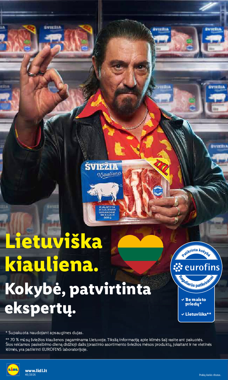 lidl - MAISTO PREKIŲ PASIŪLYMAI (2026-09-28 - 2026-10-04) - page: 6
