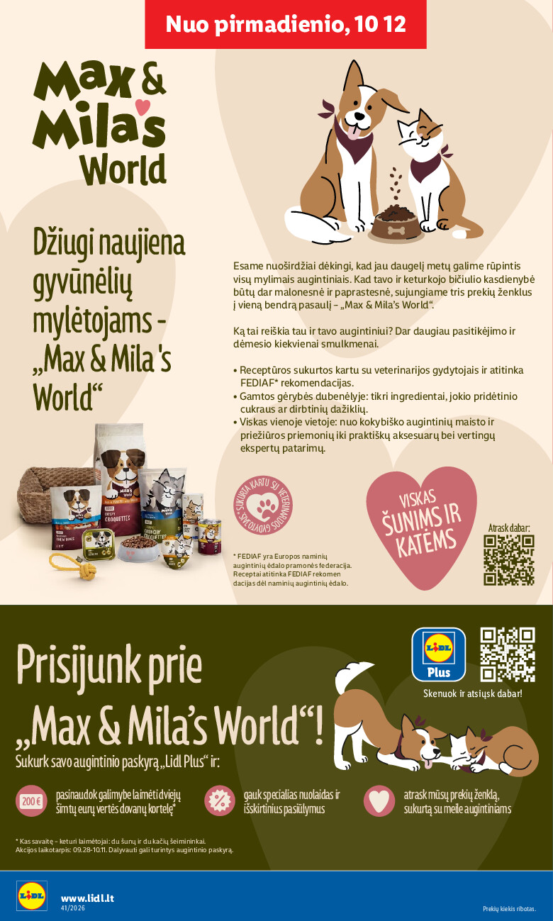 lidl - MAISTO PREKIŲ PASIŪLYMAI (2026-10-05 - 2026-10-11) - page: 18