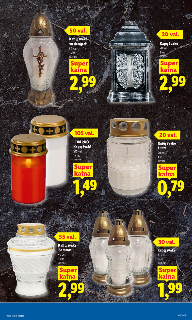 lidl - MAISTO PREKIŲ PASIŪLYMAI (2026-10-05 - 2026-10-11) - page: 27